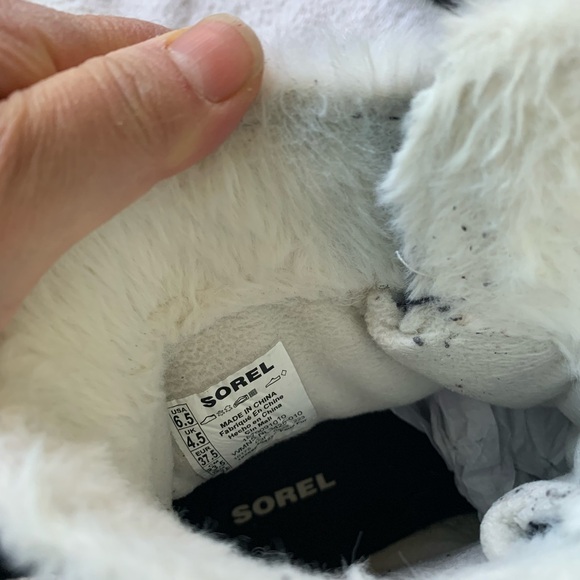 SOREL Tivoli IV WP Black/Noir Insulated Waterproof Women’s Size 6.5 - Picture 6 of 8